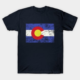 colorado flag vintage T-Shirt